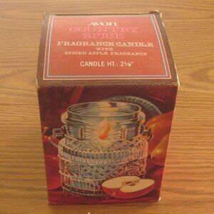 Avon Country Spice Candle in Jar